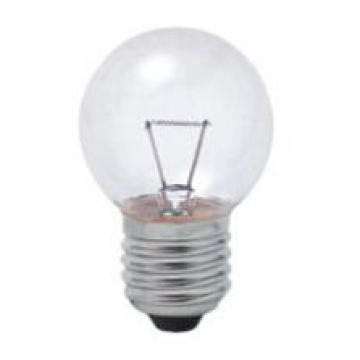 E27 Clear Incandescent Ball Bulb with CE Approval